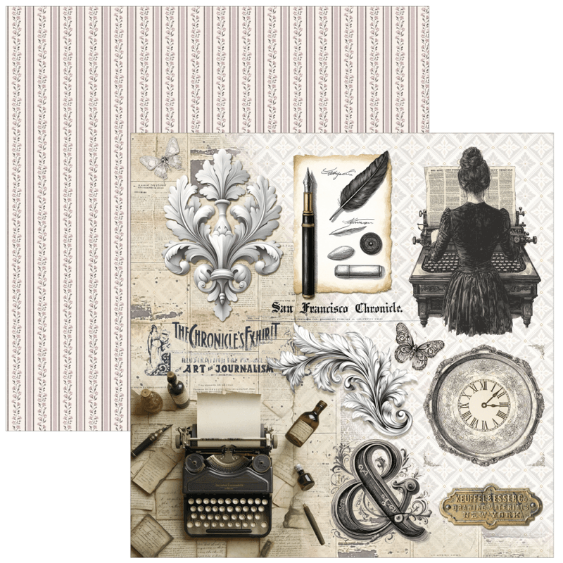 Ciao Bella – Typographic Paper Pad 12x12