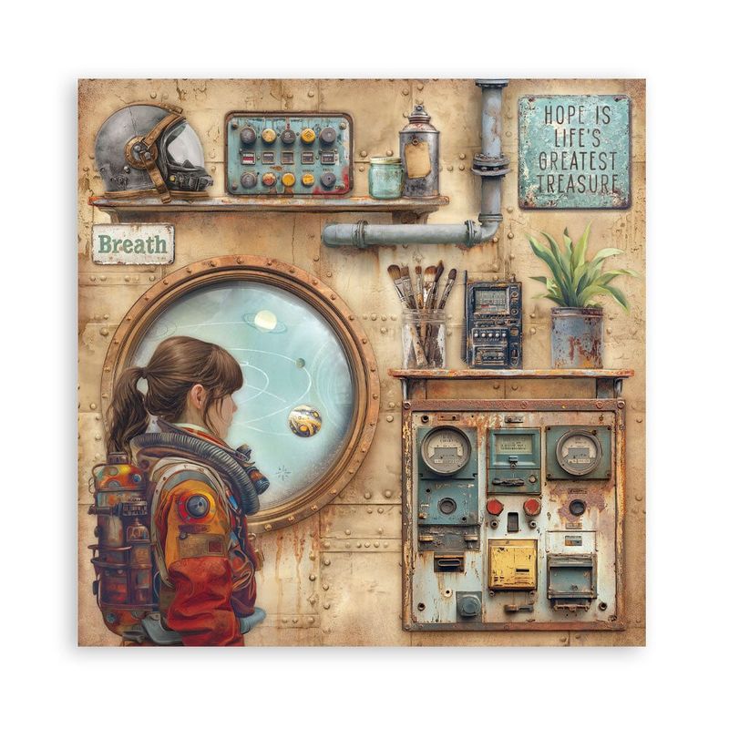 Stamperia – A New Beginning 8x8