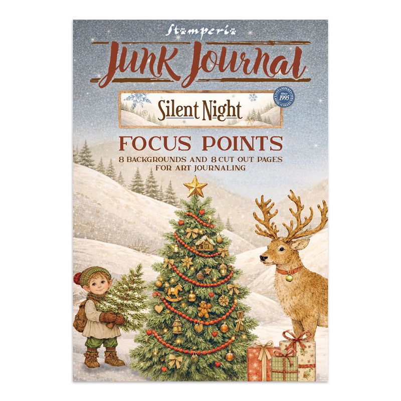 Stamperia Silent Night Junk Journal A5 – Focus Points