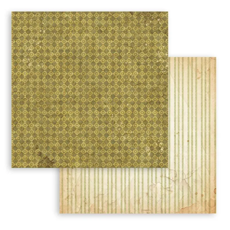 Stamperia Silent Night Backgrounds Selection Paper Pad 8 × 8