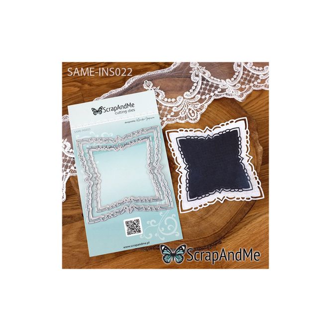 Hovedbilde ScrapAndMe – Decorative Squares Dies 022