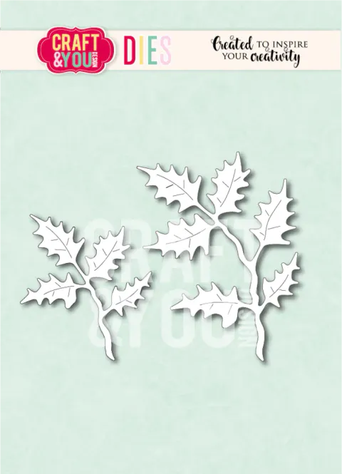 Hovedbilde Craft & You Design – Big Holly Leaves Dies ...