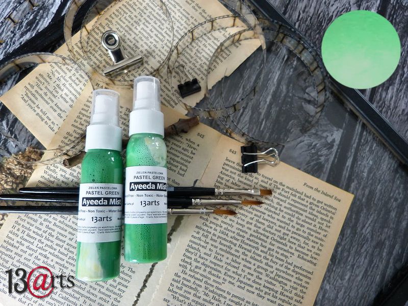 13@RT – Pastel Green Mist