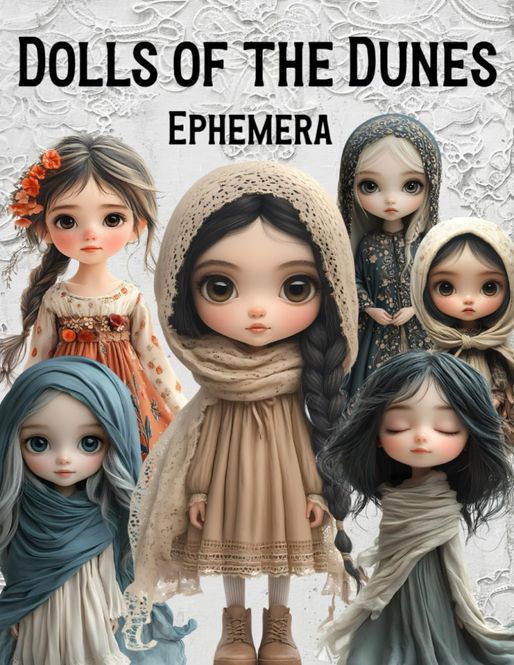 Hovedbilde Dolls of the Dunes Ephemera Book – Kate ...