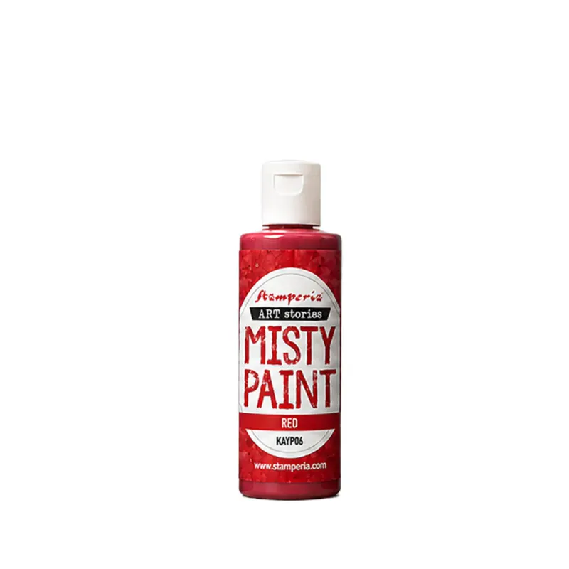 Stamperia – Art Stories Misty Paint – Red 60 ml 