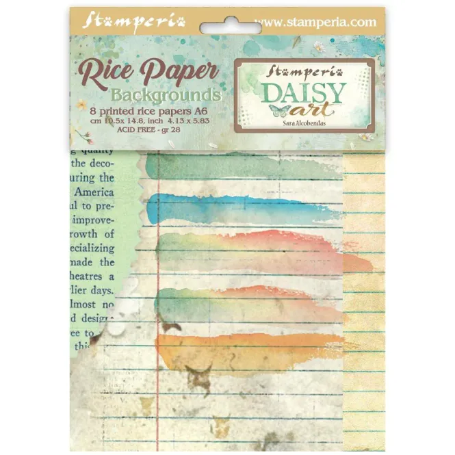 Hovedbilde Stamperia – Daisy Art Rice Paper ...