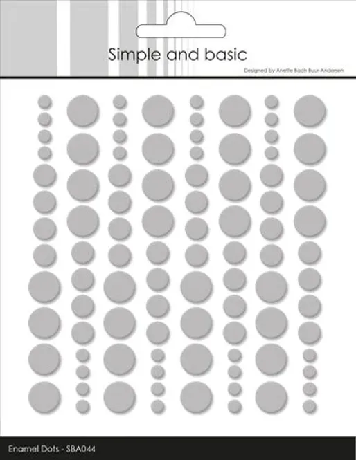 Hovedbilde Simple and Basics – Enamel Dots | Light ...
