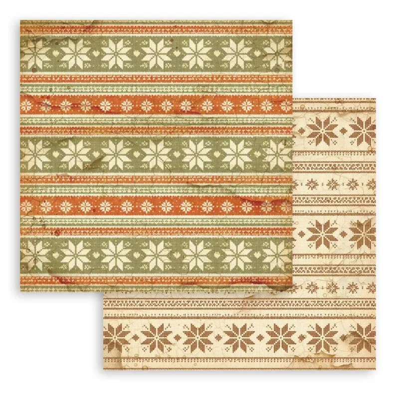 Stamperia Silent Night Maxi Backgrounds Selection Paper Pad 12 × 12