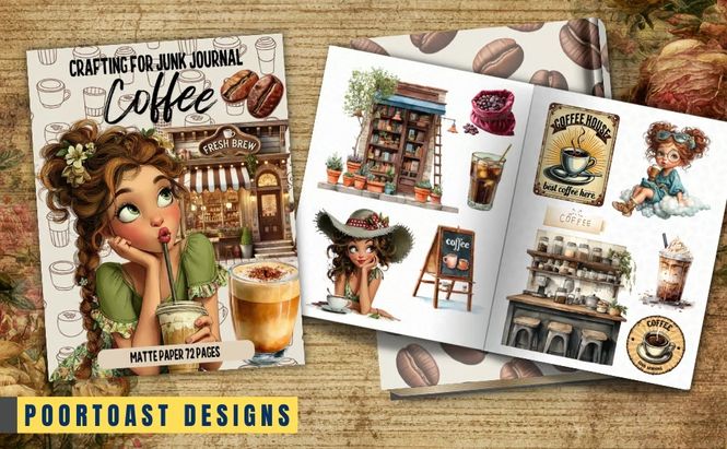 Hovedbilde Coffee Ephemera Book – Poortoast / Kate ...