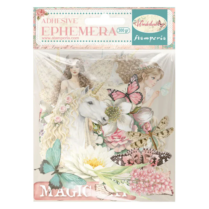 Stamperia – Wonderland Ephemera (41 pcs)