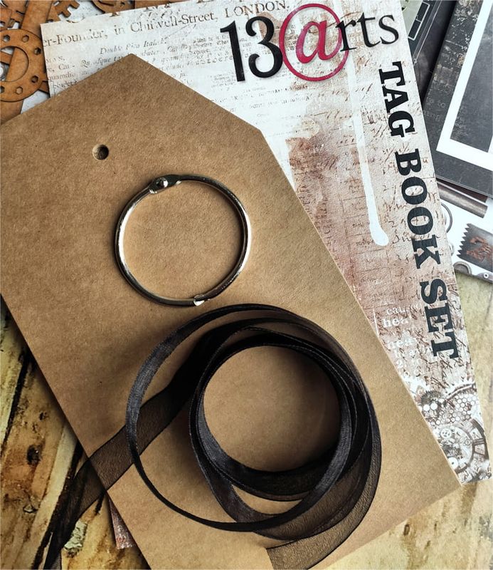 13@rt Tag Book Set – Kraft
